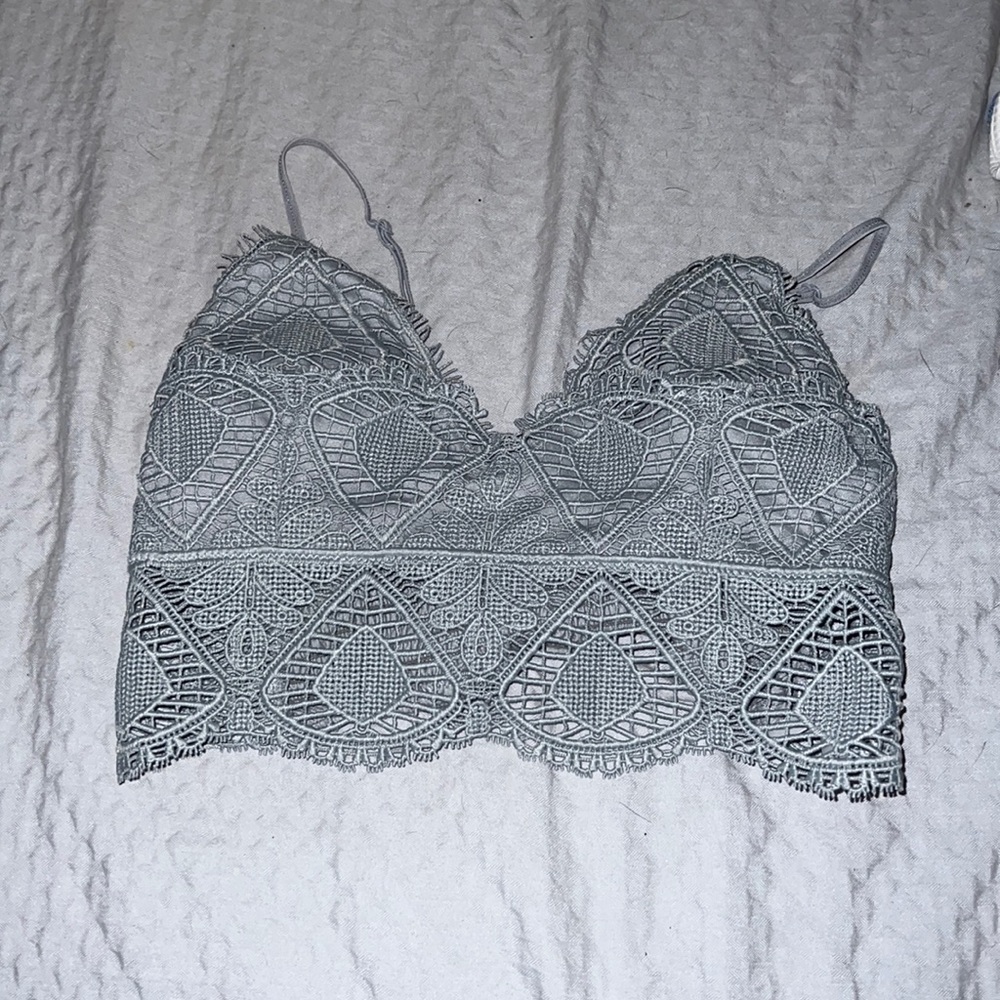 Lace crop top